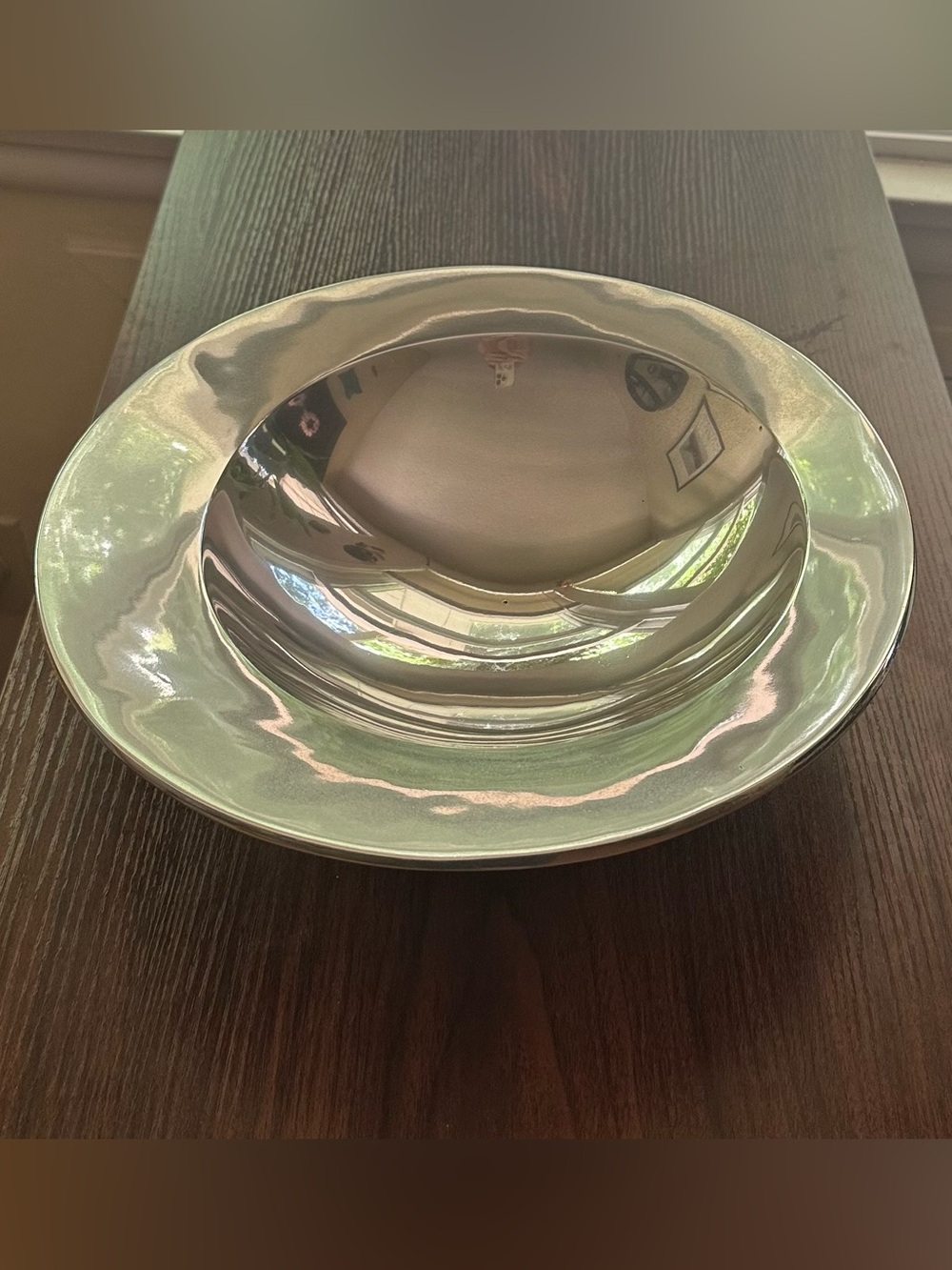 Vintage (ca. 1998) Nambé Centerpiece Bowl